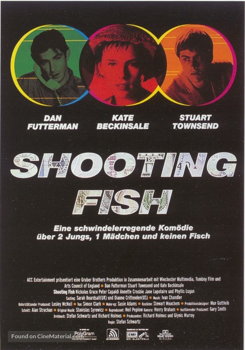 Shooting Fish - German Movie Poster