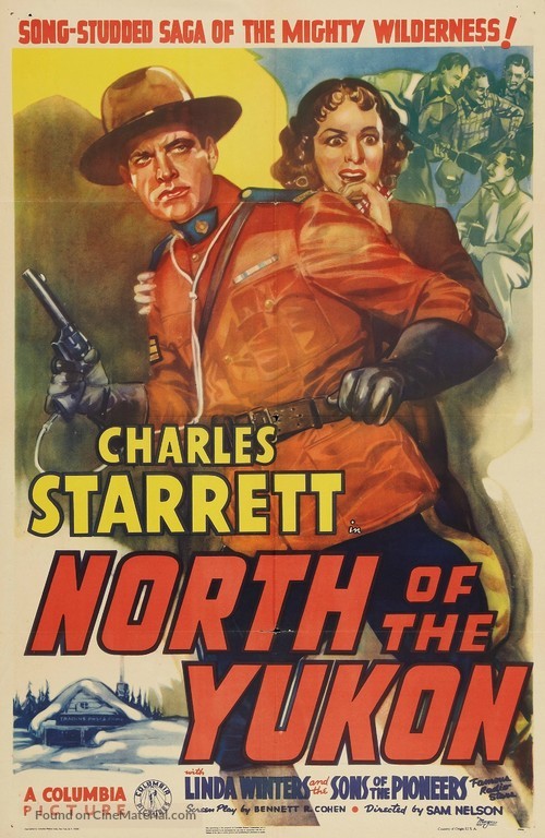 North of the Yukon - Movie Poster