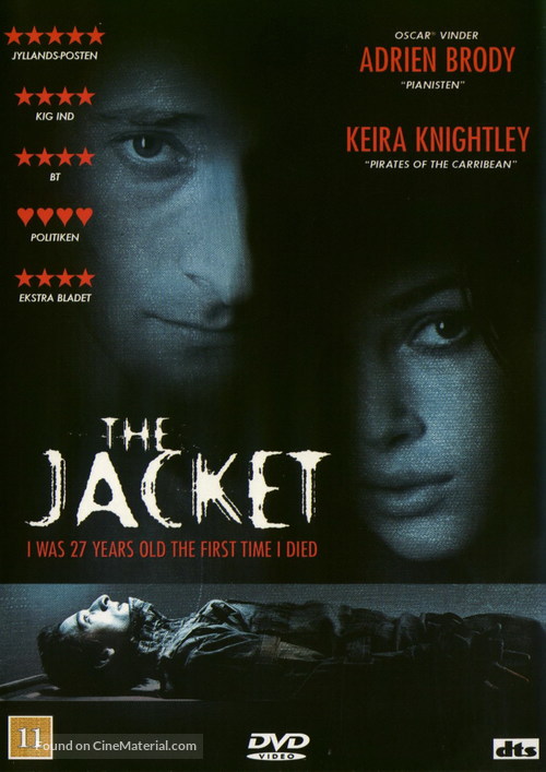 The Jacket - Danish DVD movie cover