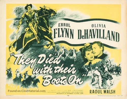 They Died with Their Boots On - Movie Poster