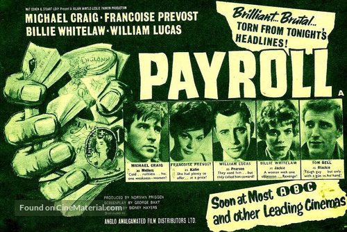 Payroll - British Movie Poster