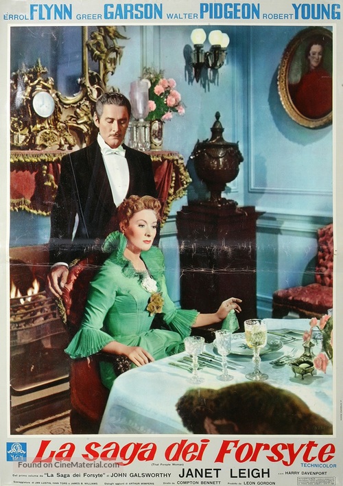 That Forsyte Woman - Italian poster