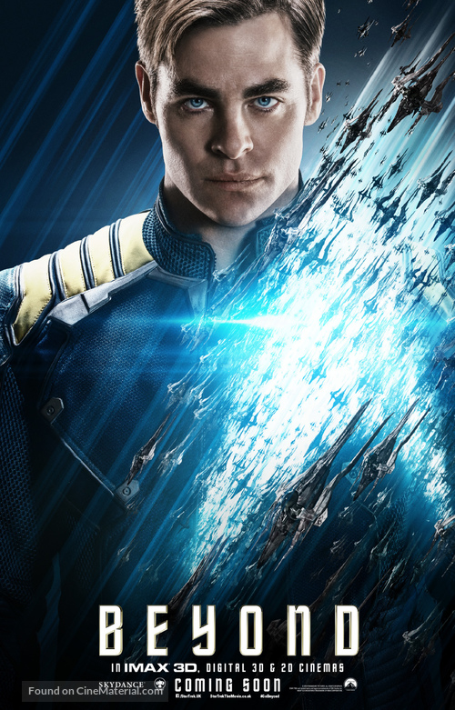 Star Trek Beyond - British Character movie poster