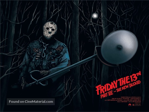 Friday the 13th Part VII: The New Blood - Canadian poster