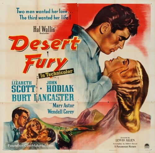 Desert Fury - Movie Poster