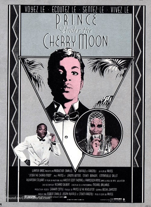 Under the Cherry Moon - French Movie Poster