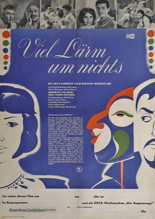 Viel L&auml;rm um nichts - German Movie Poster