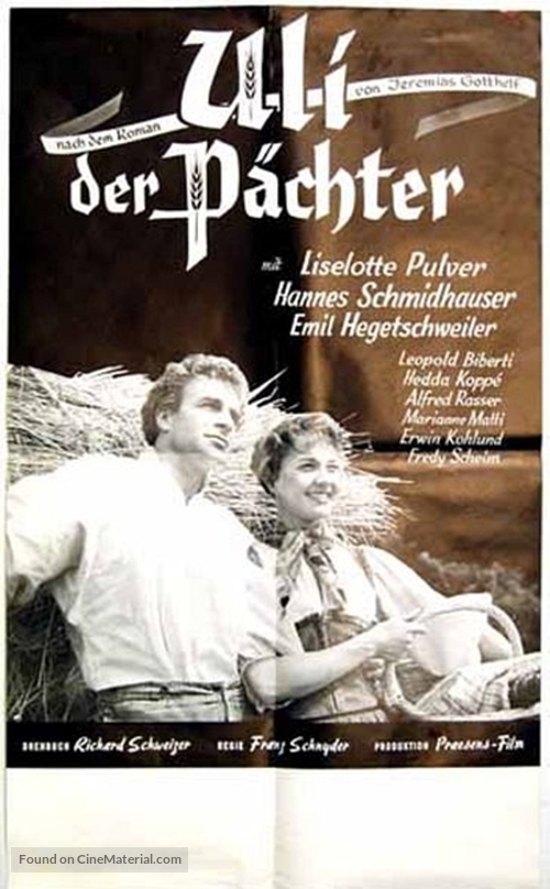 Uli, der P&auml;chter - Swiss Movie Poster