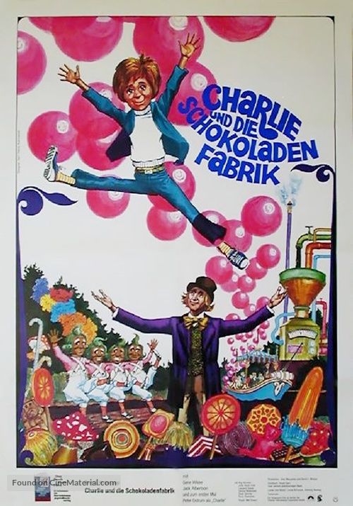 Willy Wonka &amp; the Chocolate Factory - German Movie Poster