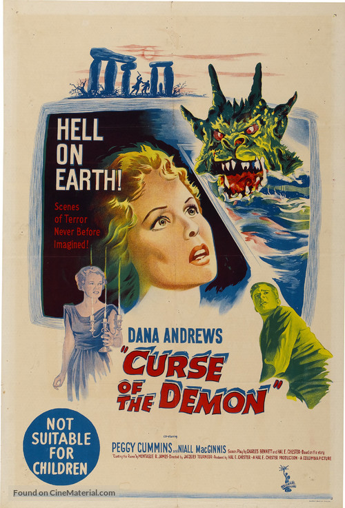 Night of the Demon - Australian Movie Poster