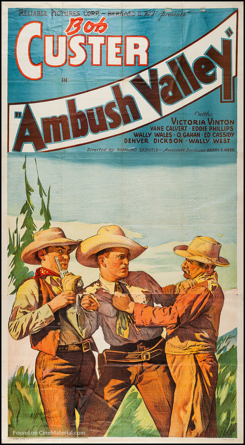 Ambush Valley - Movie Poster