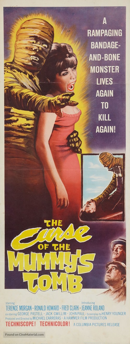 The Curse of the Mummy&#039;s Tomb - Movie Poster