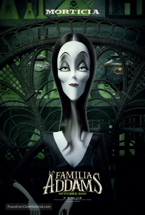 The Addams Family - Spanish Movie Poster