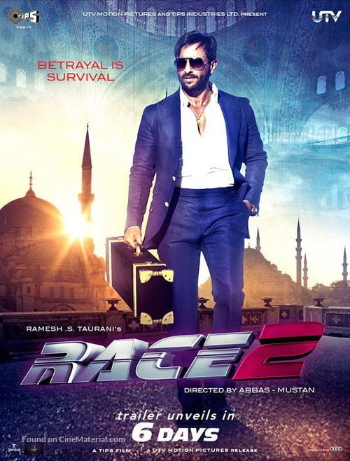 Race 2 - Indian Movie Poster