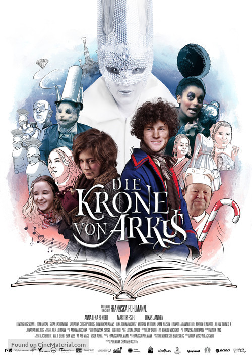 Die Krone von Arkus - German Movie Poster