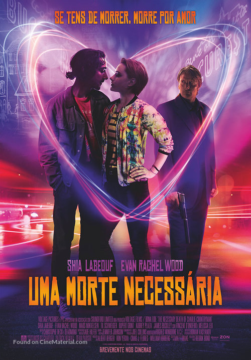 The Necessary Death of Charlie Countryman - Portuguese Movie Poster