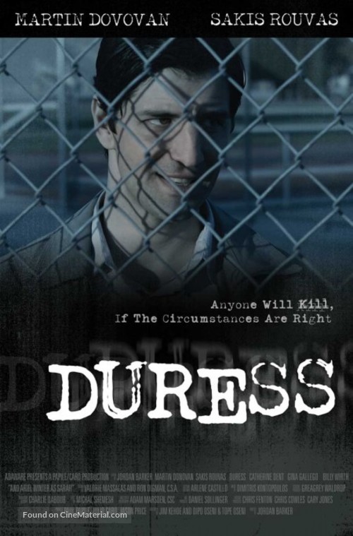 Duress - Movie Poster