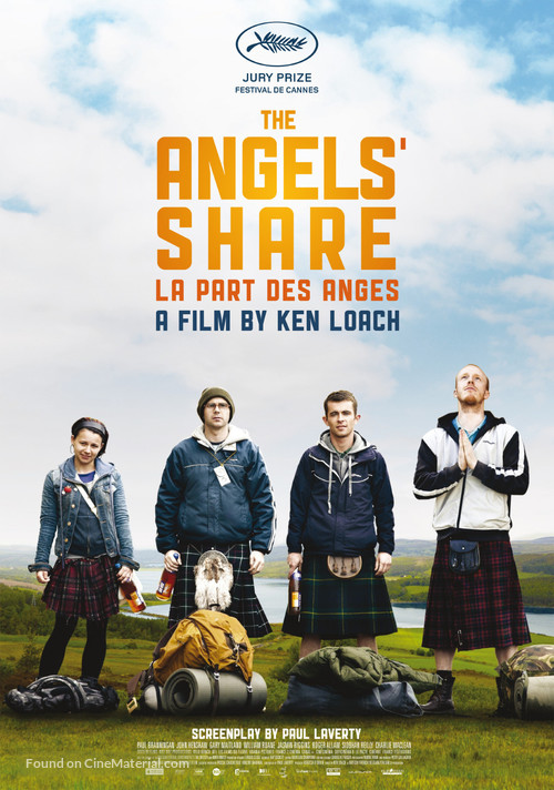 The Angels&#039; Share - Belgian Movie Poster