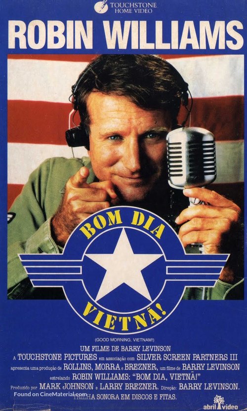 Good Morning, Vietnam - Brazilian VHS movie cover