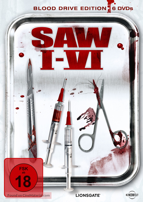 Saw V - German DVD movie cover