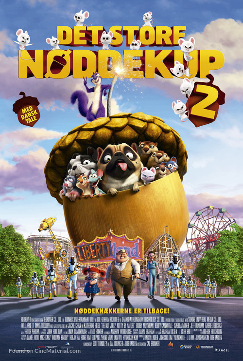 The Nut Job 2 - Danish Movie Poster