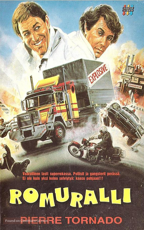 Didi auf vollen Touren - Finnish VHS movie cover