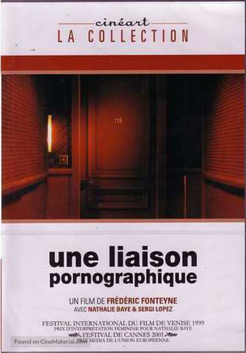 Une liaison pornographique - French Movie Poster