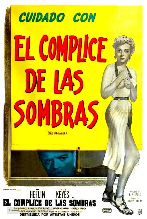 The Prowler - Argentinian Movie Poster