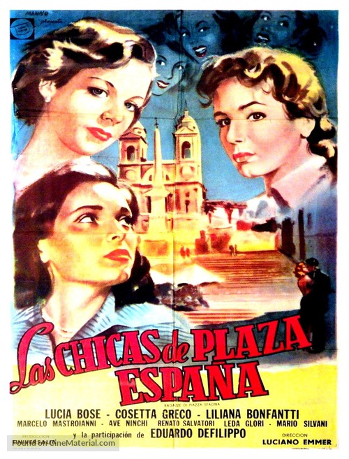 Le ragazze di Piazza di Spagna - Spanish Movie Poster