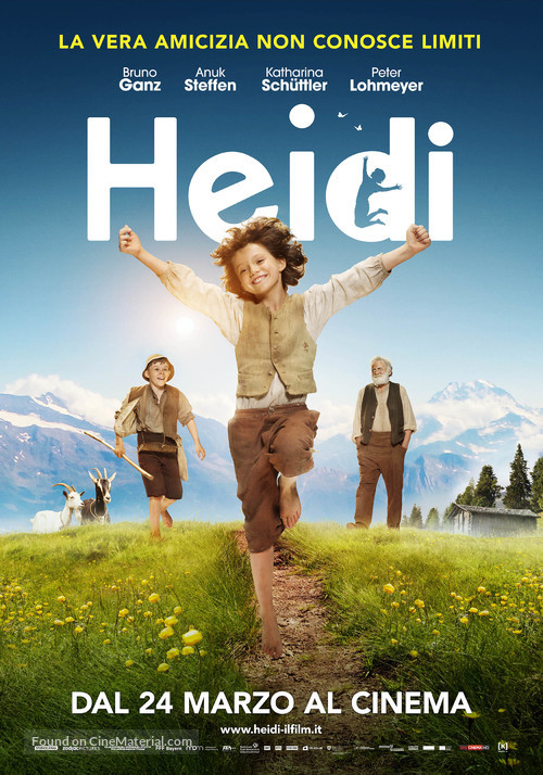 Heidi - Italian Movie Poster