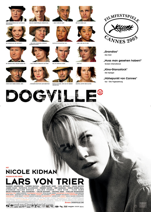 Dogville - German Movie Poster