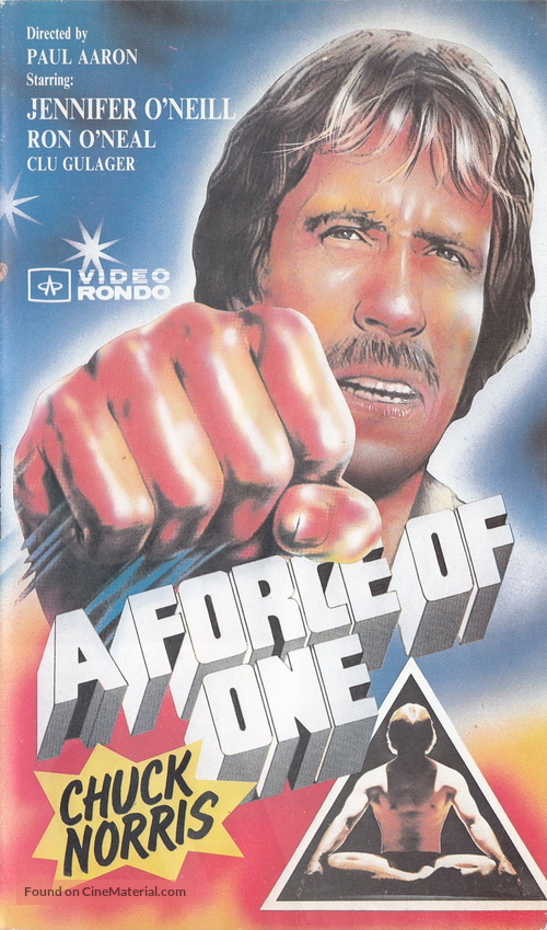 A Force of One - Polish Movie Cover
