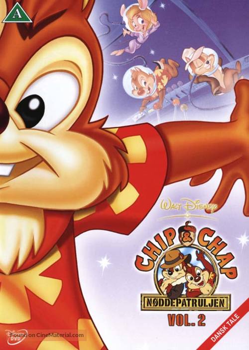 &quot;Chip &#039;n Dale Rescue Rangers&quot; - Danish DVD movie cover