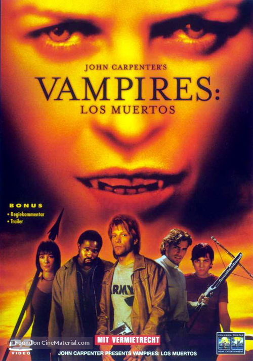 Vampires: Los Muertos - German DVD movie cover