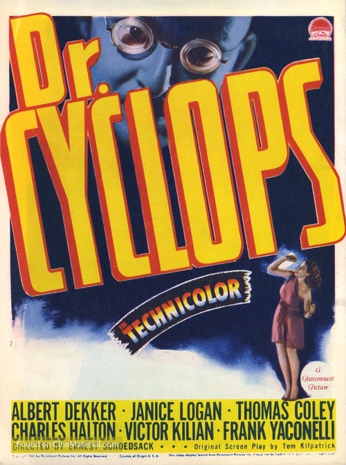 Dr. Cyclops - Movie Poster