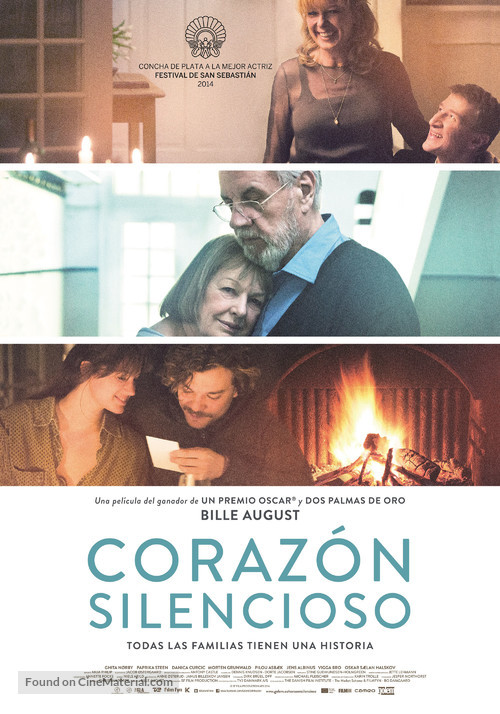 Stille hjerte - Spanish Movie Poster