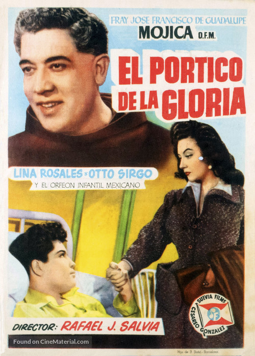 El p&oacute;rtico de la gloria - Spanish Movie Poster