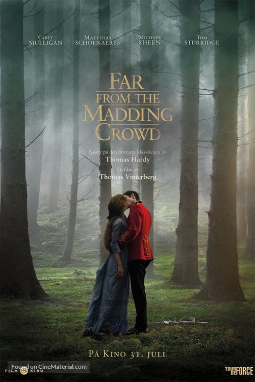 Far from the Madding Crowd - Norwegian Movie Poster