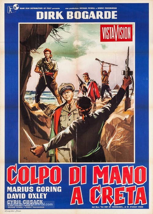 Ill Met by Moonlight - Italian Movie Poster