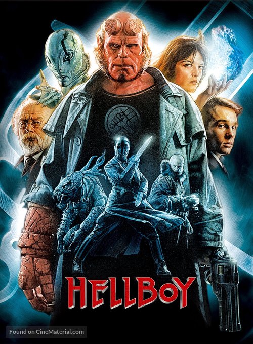 Hellboy - Japanese DVD movie cover