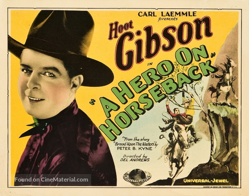 A Hero on Horseback - Movie Poster