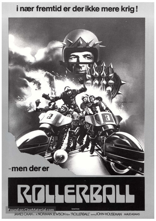 Rollerball - Danish Movie Poster