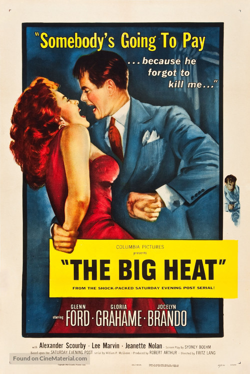 The Big Heat - Theatrical movie poster
