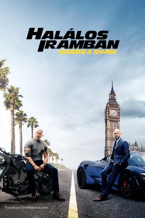 Fast &amp; Furious Presents: Hobbs &amp; Shaw - Hungarian Movie Cover