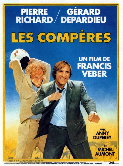 Les comp&egrave;res - French Movie Poster