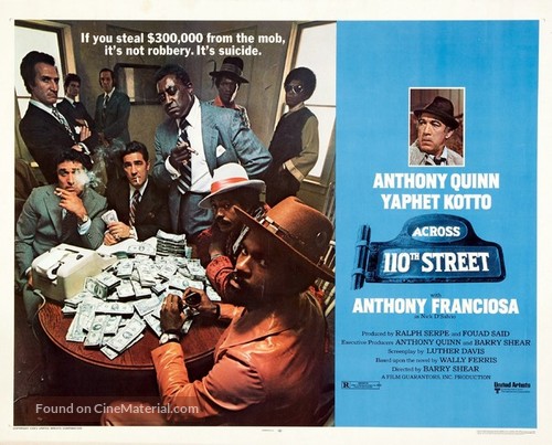 Across 110th Street - Movie Poster