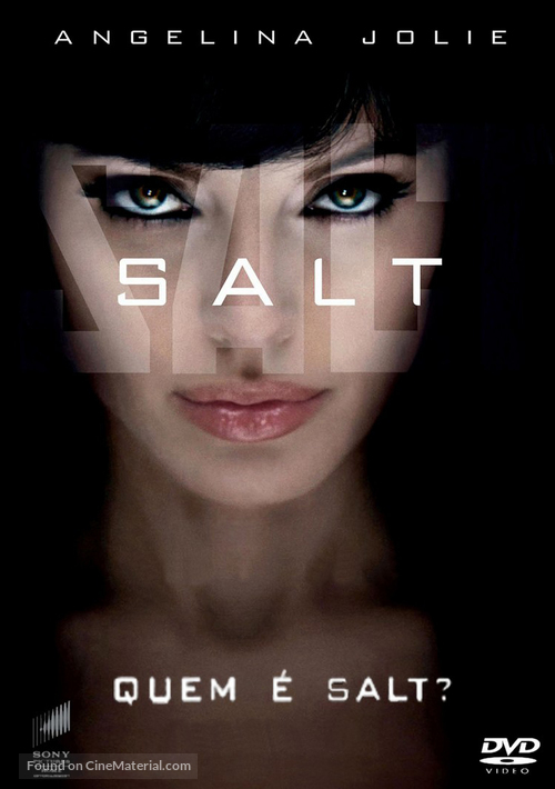 Salt - Brazilian DVD movie cover