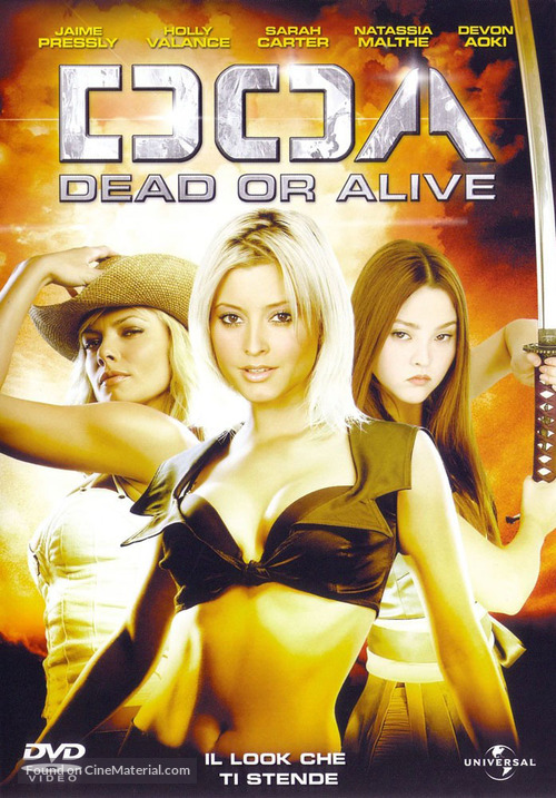 Dead Or Alive - Italian DVD movie cover