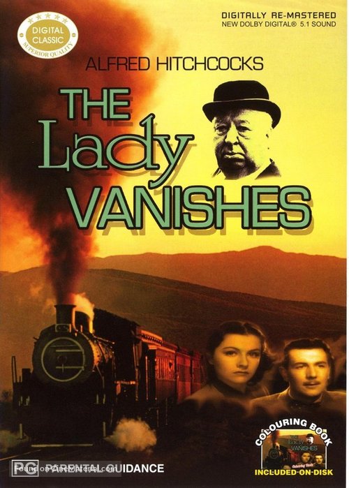 The Lady Vanishes - Australian DVD movie cover