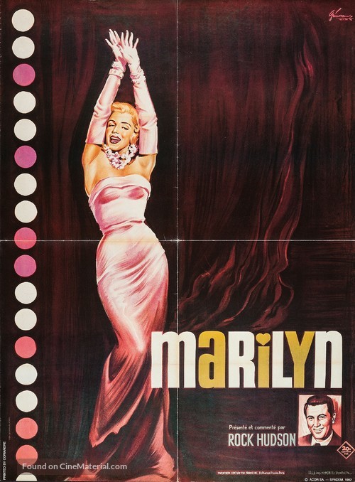 Marilyn - French Re-release movie poster